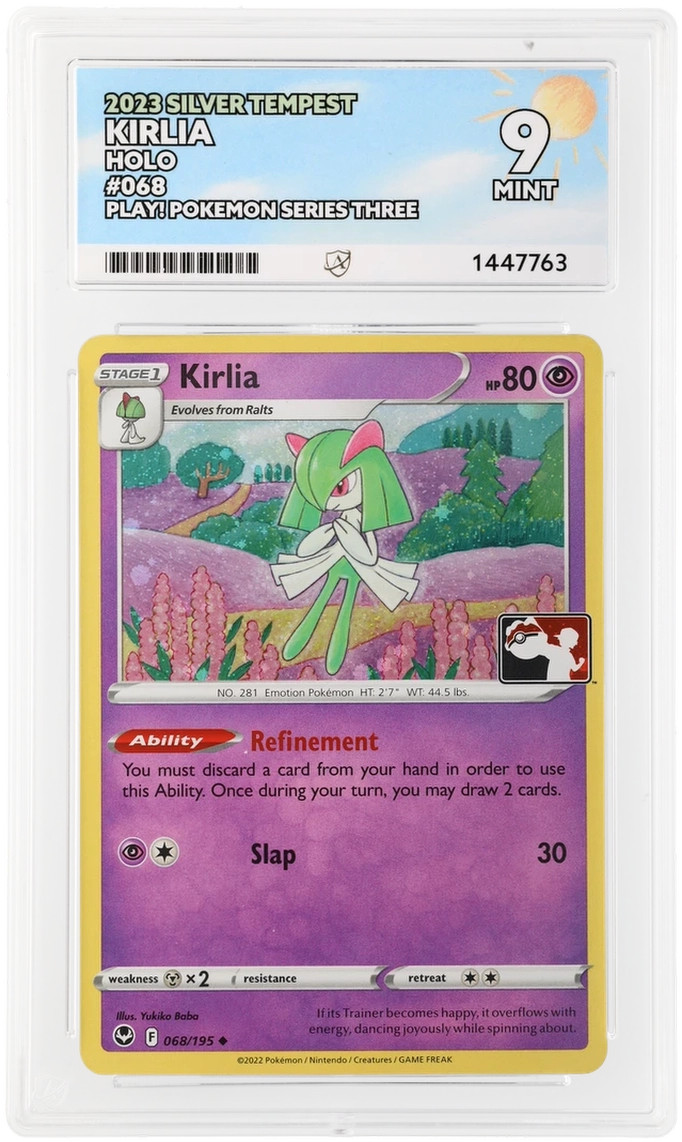 Kirlia 068/195 ACE Silver Tempest Pokemon ACE 9 Mint