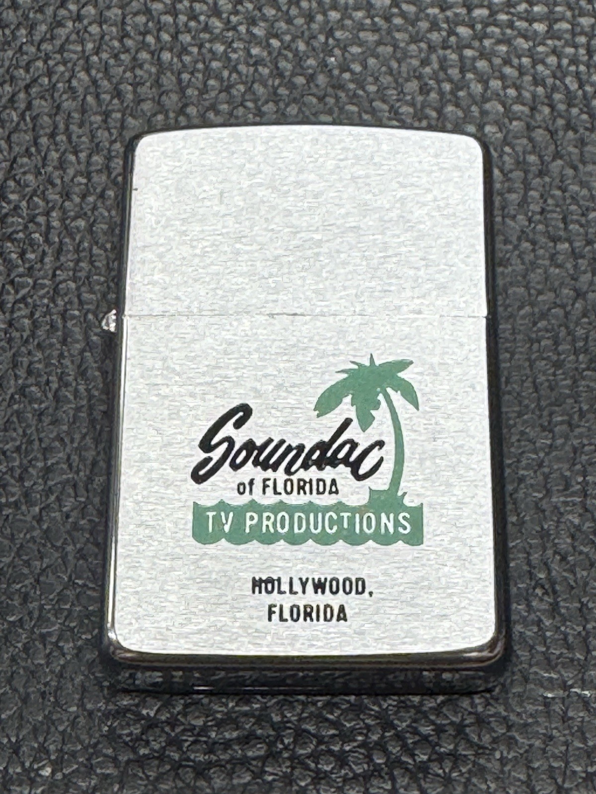 ZIPPO 1965 SOUNDAC OF FLORIDA TV PRODUCTIONS LIGHTER NEVER FIRED U490 ZIPPO 1965 SOUNDAC OF FLORIDA TV PRODUCTIONS LIGHTER NEVER FIRED U490