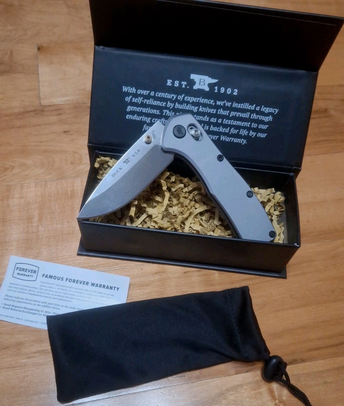BUCK 791 RANGE ELITE FOLDING KNIFE MAGNACUT NIB BUCK 791 RANGE ELITE FOLDING KNIFE MAGNACUT NIB