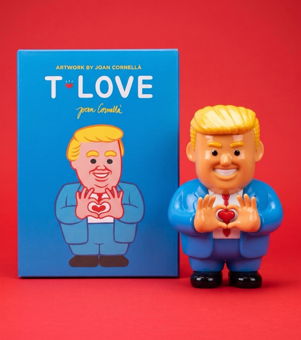 Authentic Joan Cornella President Donald Trump “T-Love” Vinyl Sculpture: 1/200