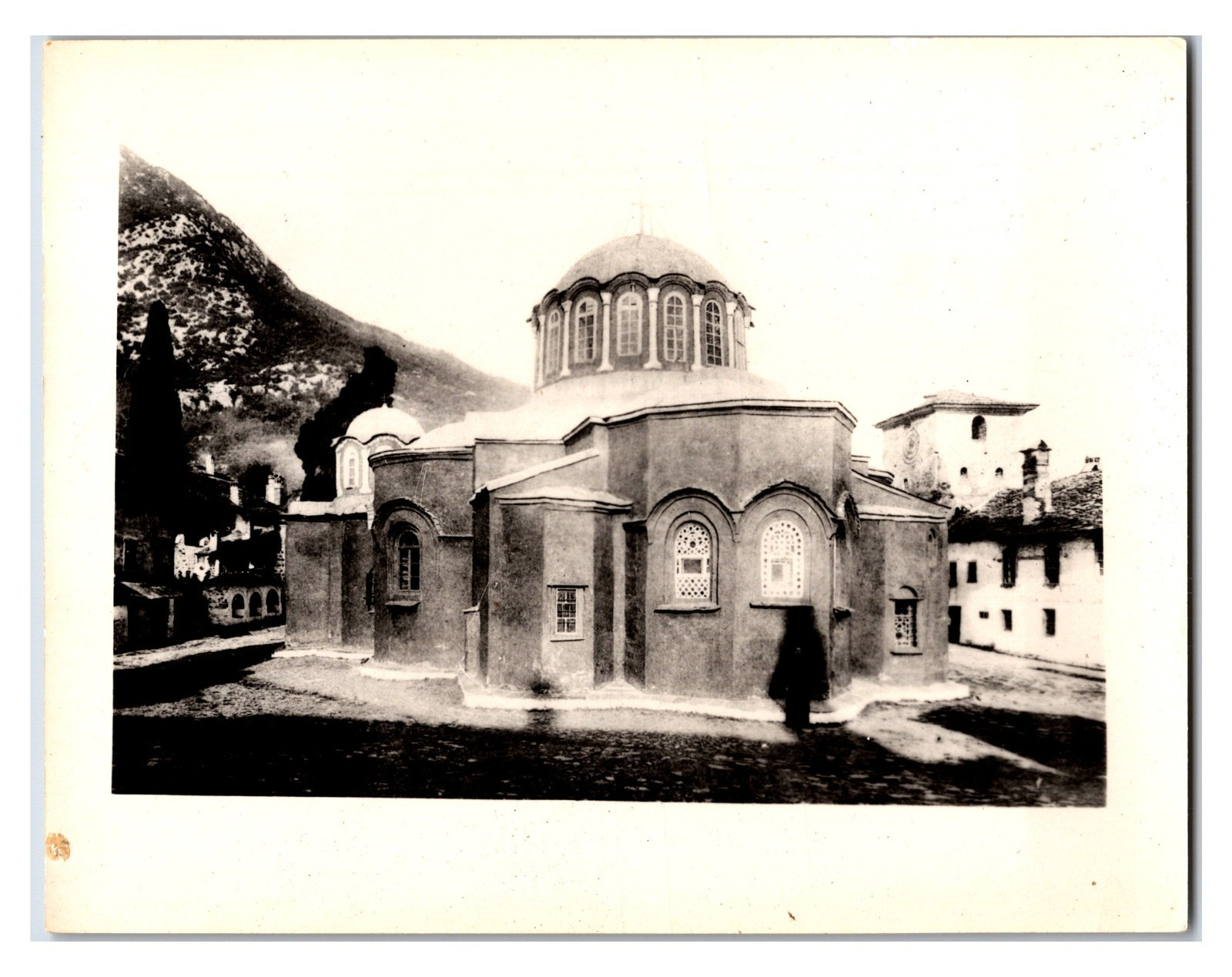 Vintage 1930s - Temple In Syria - Snap Shot Photo (3.5in X 4.5in)