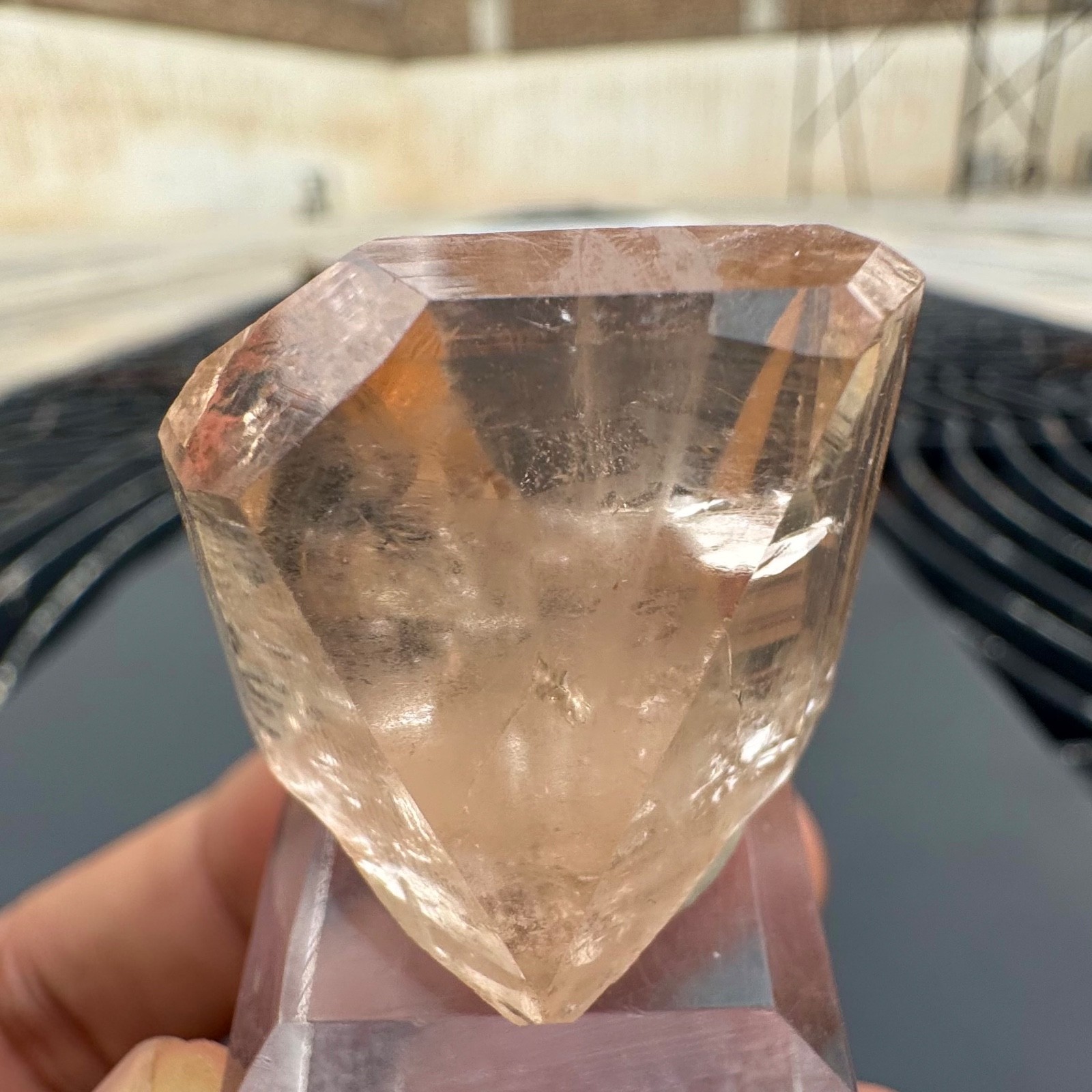 Natural Golden Topaz Crystal /Collector Mineral Crystal/From Skardu Pak , 90 CTS