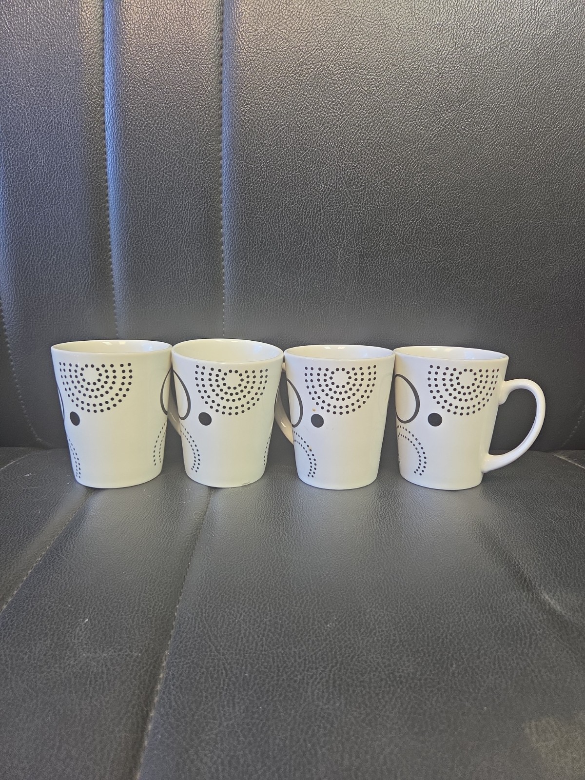 Set Of 4 Gibson Home Coffee Mugs