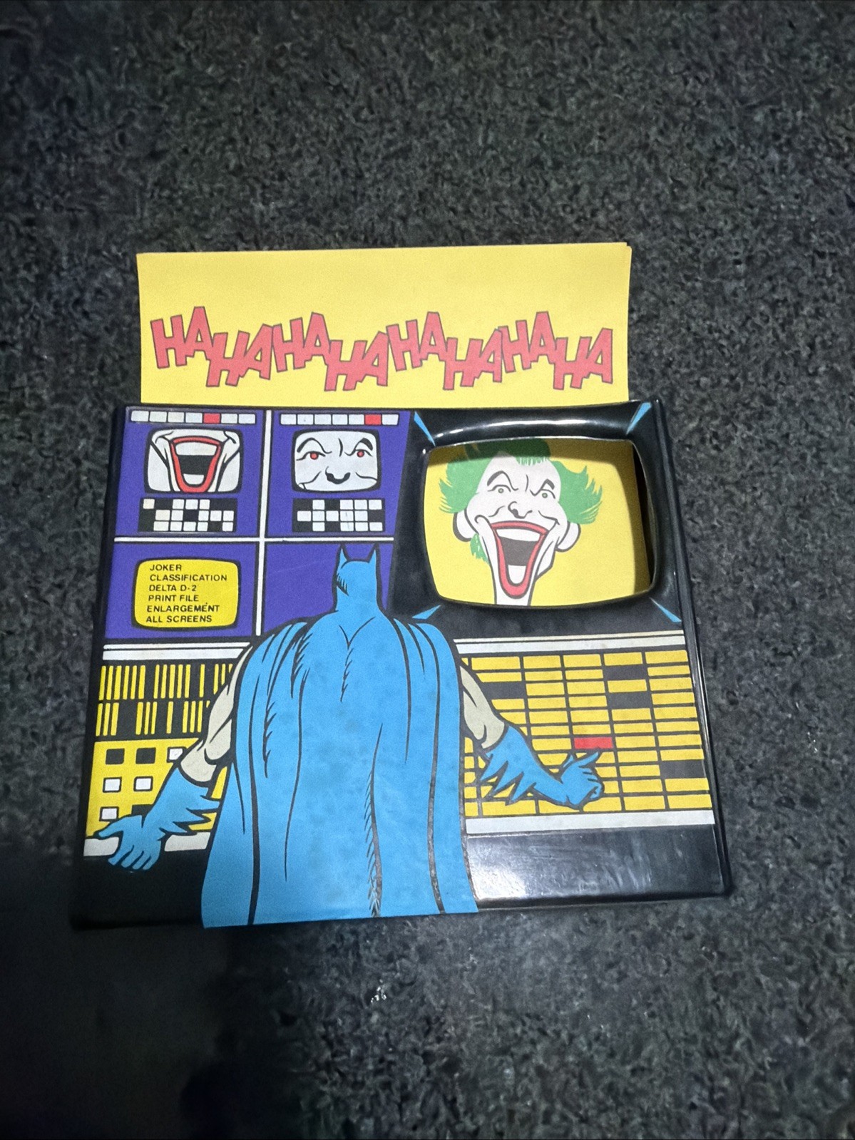 1989 DC Comics Batman & Joker Stationary Desk Note Paper Applause Inc DC comics