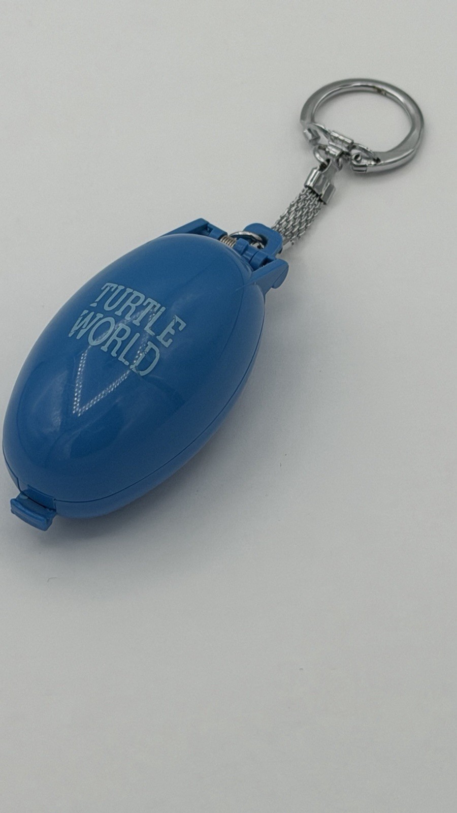 Vintage Takara 1993 Pocket Critters Mechanical Turtle World Keychain Works