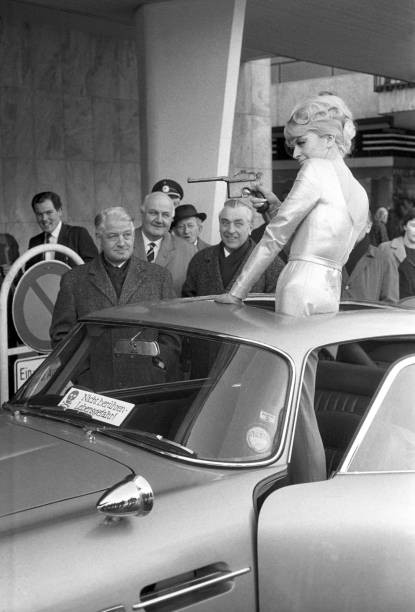 The original James Bond'-car which could be viewed Monday 18 Janua- Old Photo 1