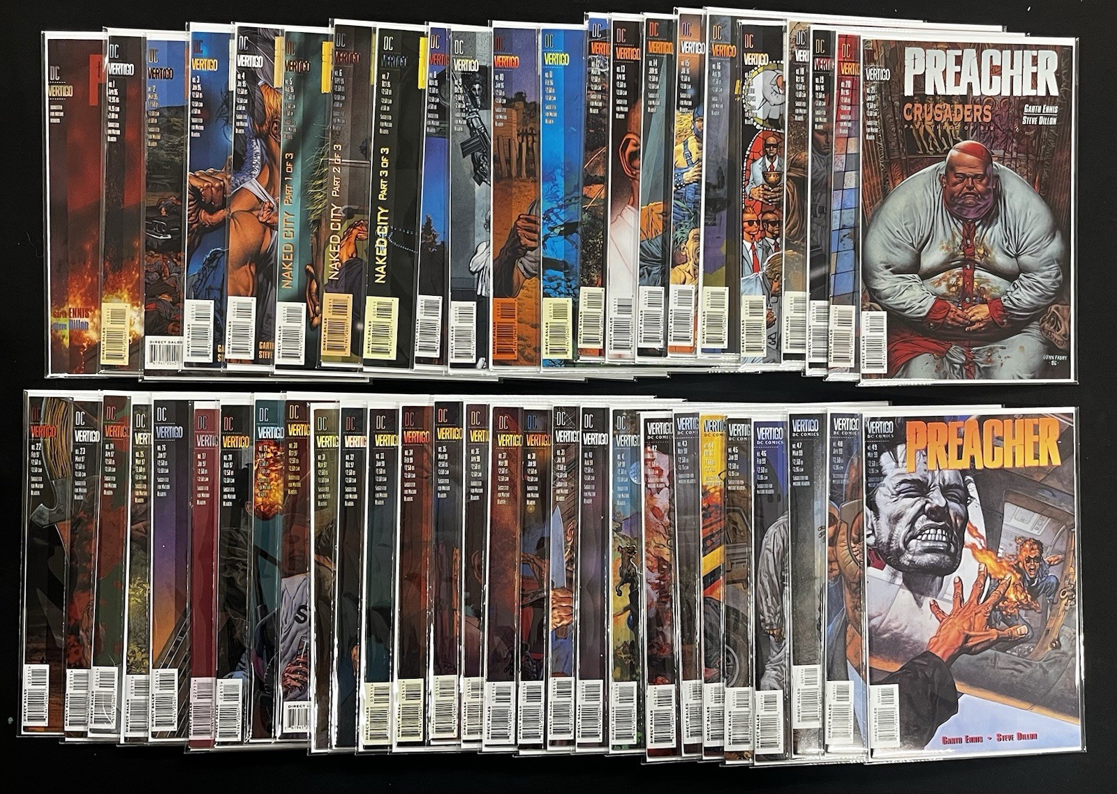 FULL RUN 1-66 PREACHER + preview specials SAINT Garth Ennis 9.0 Sharp