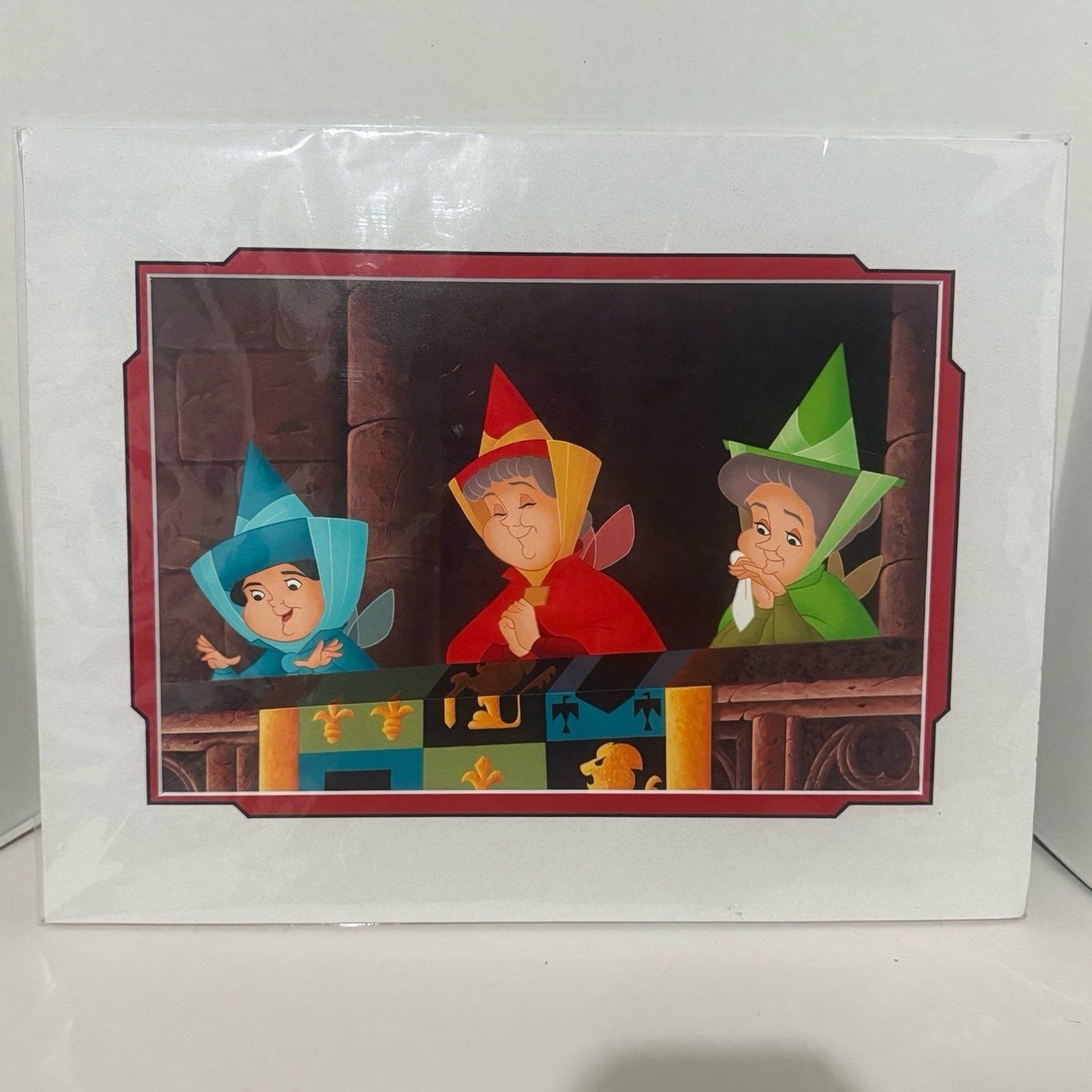 2021 Disney Don Williams Sleeping Beauty Love Happy Endings 18x14\