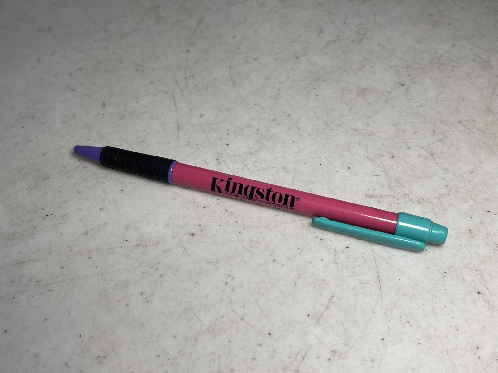 Vintage 90s Kingston Technology Computing Without Limits Promotional Pen