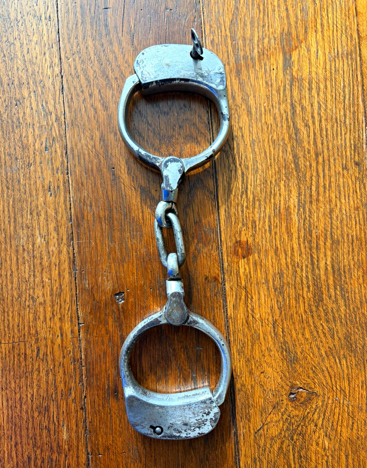 Antique Iver Johnson Co. Boston Bean Patrolmen (with Key) Late 19th Century Antique Iver Johnson Co. Boston Bean Patrolmen (with Key) Late 19th Century