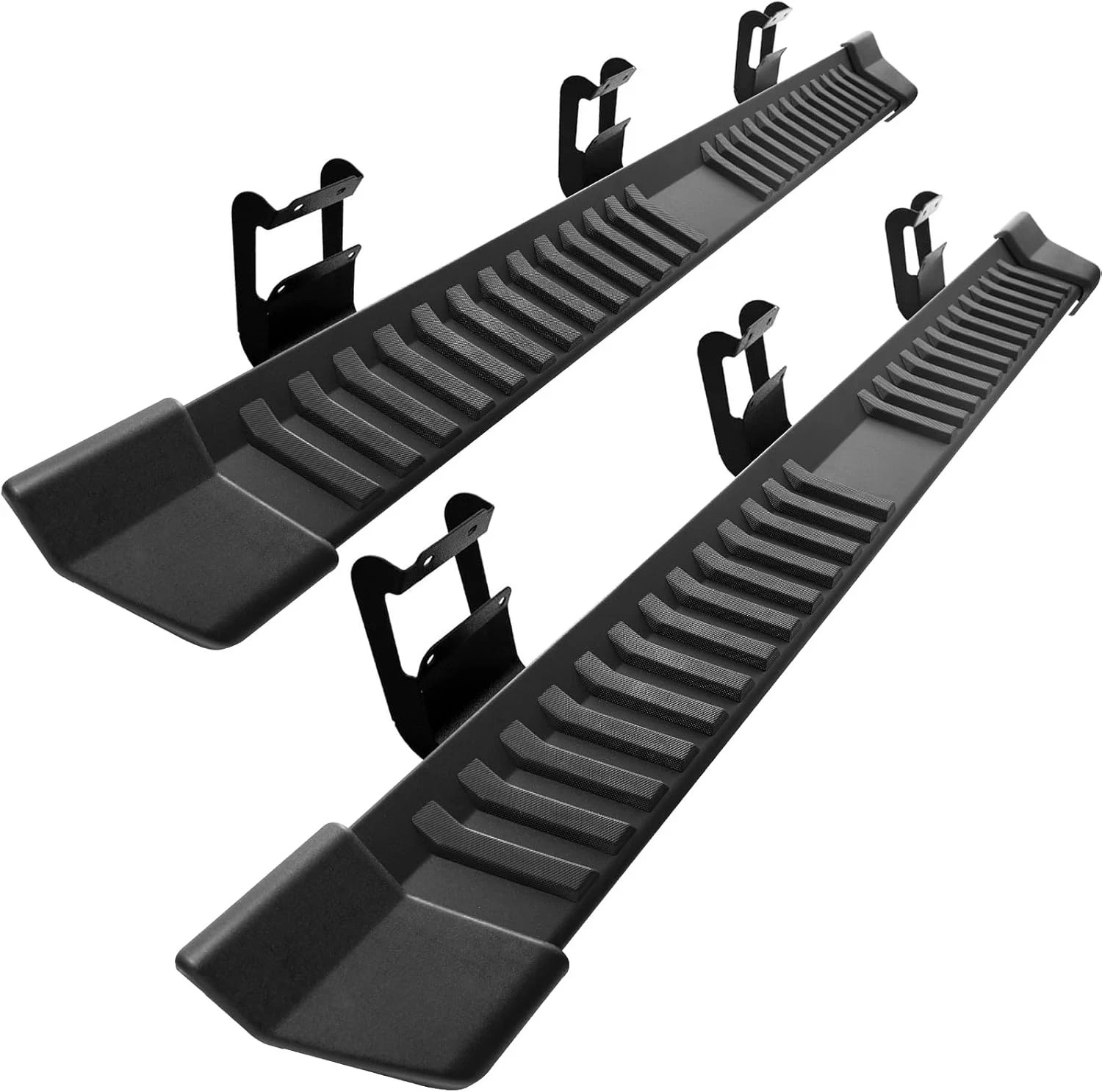 COMNOVA Pair Running Board Nerf Bar Compatible with 17-26 Ford F250 Superduty Cr