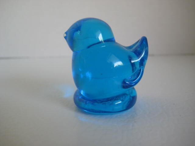 Leo Ward 1987 Signed Bluebird of Happiness 1.5 in. 