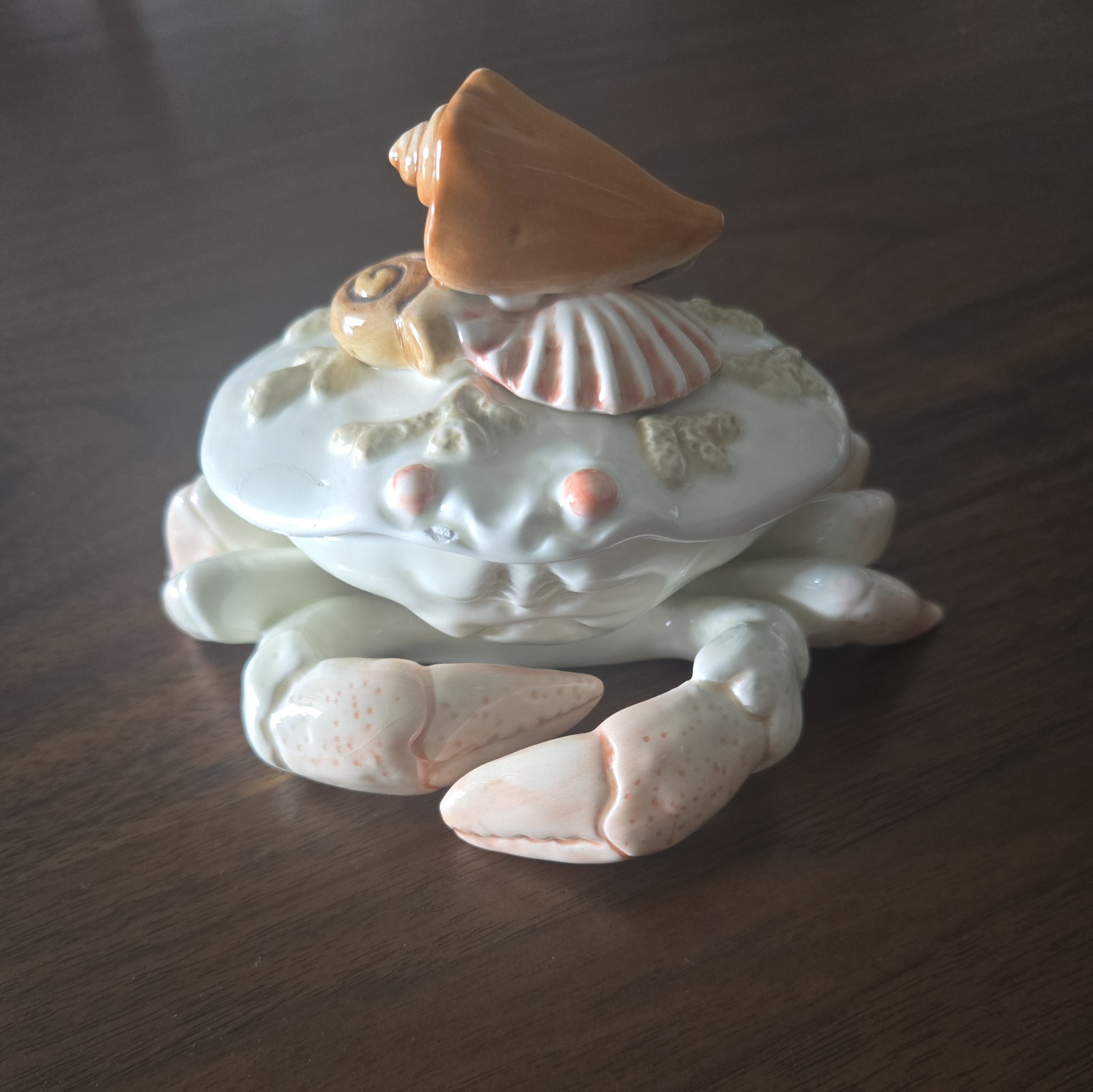 FITZ & FLOYD CRAB Butter or Sauce Server Ceramic Ocean Sea Decor FITZ & FLOYD CRAB Butter or Sauce Server Ceramic Ocean Sea Decor