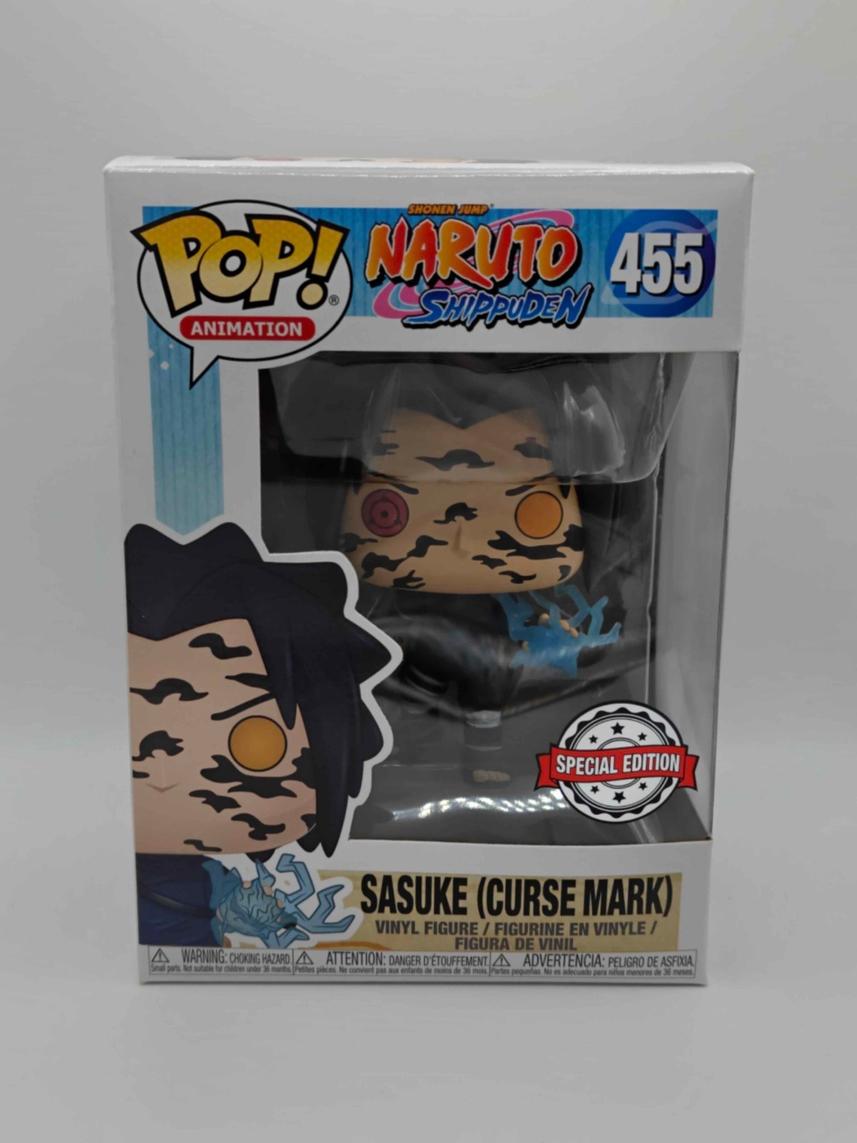Funko Pop Animation Sasuke Curse Mark #455 Special Edition Naruto Shippuden