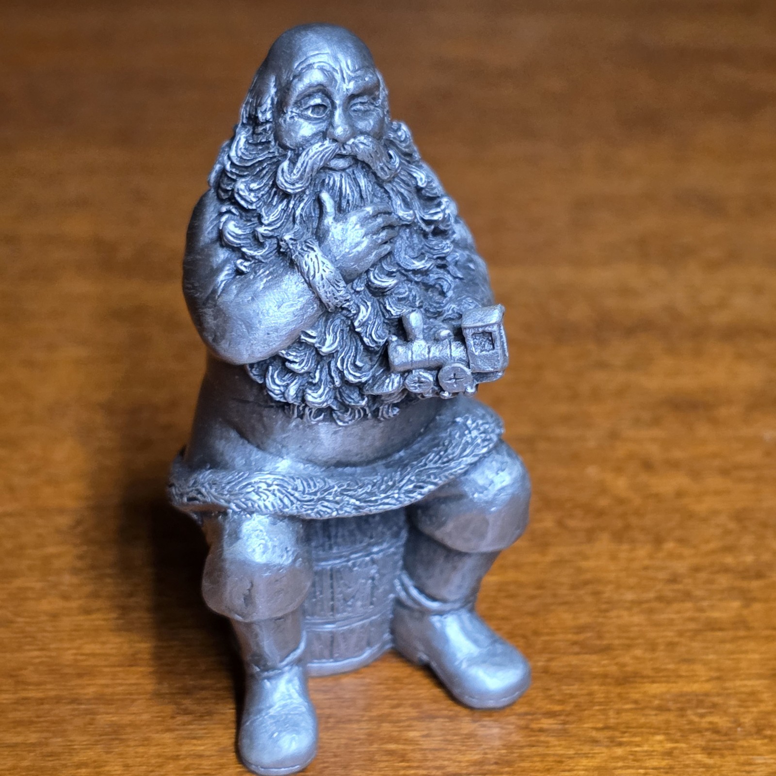 Hudson pewter santa # 2184 figure
