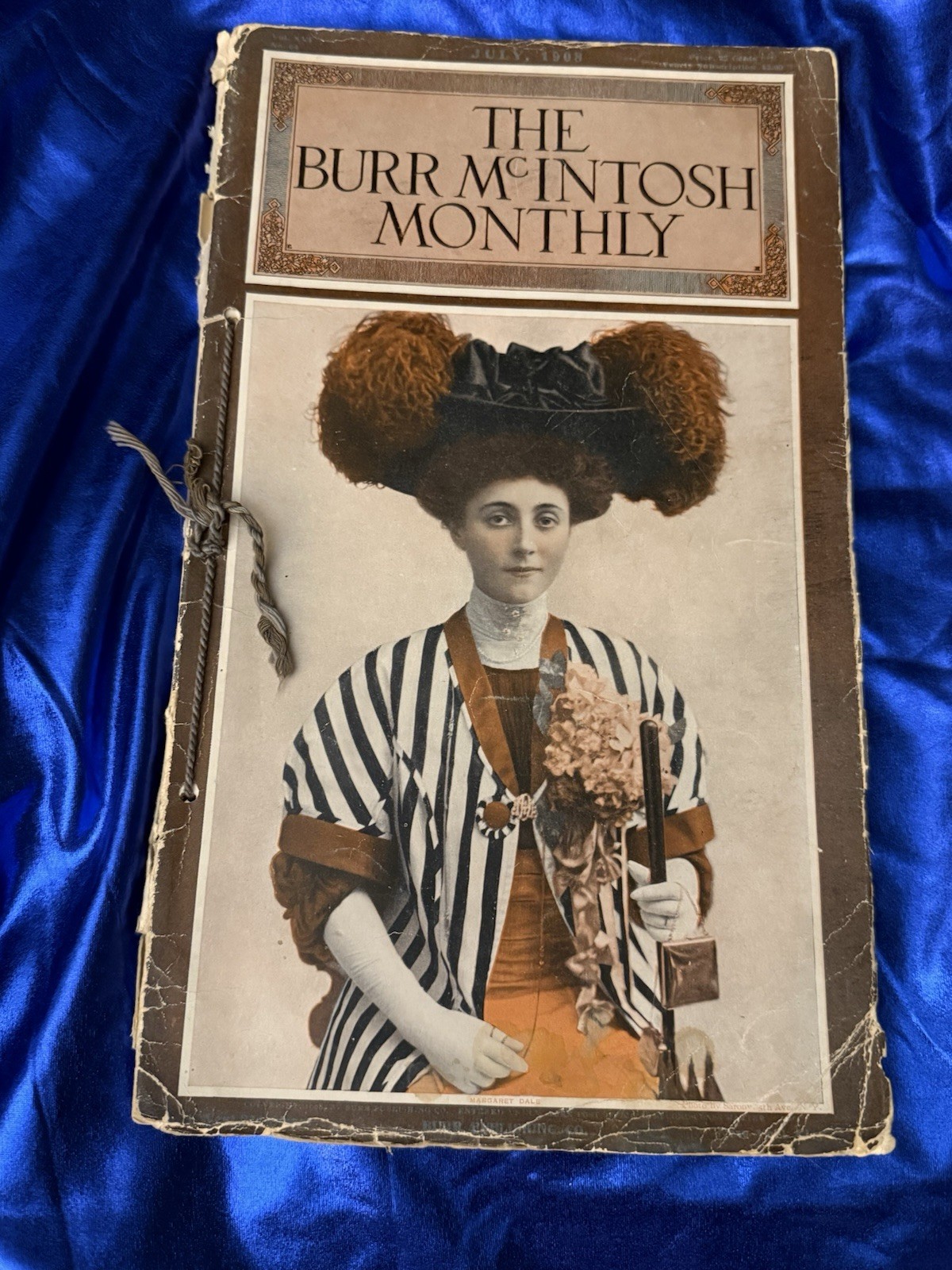 RARE July 1908 ‘Burr McIntosh Monthly’ Tiffany Ad/Buffalo Bill/Early Photo Art
