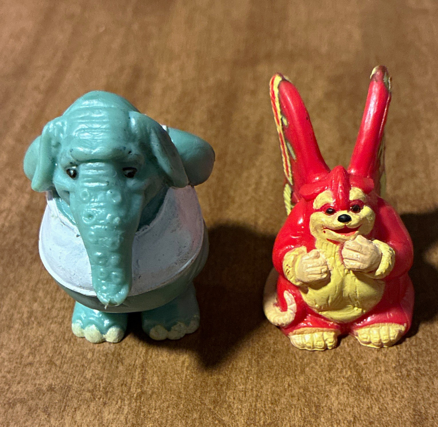 Vintage 1986 Captain EO PVC Figures Hooter Fuzzball Disney Michael Jackson Lot