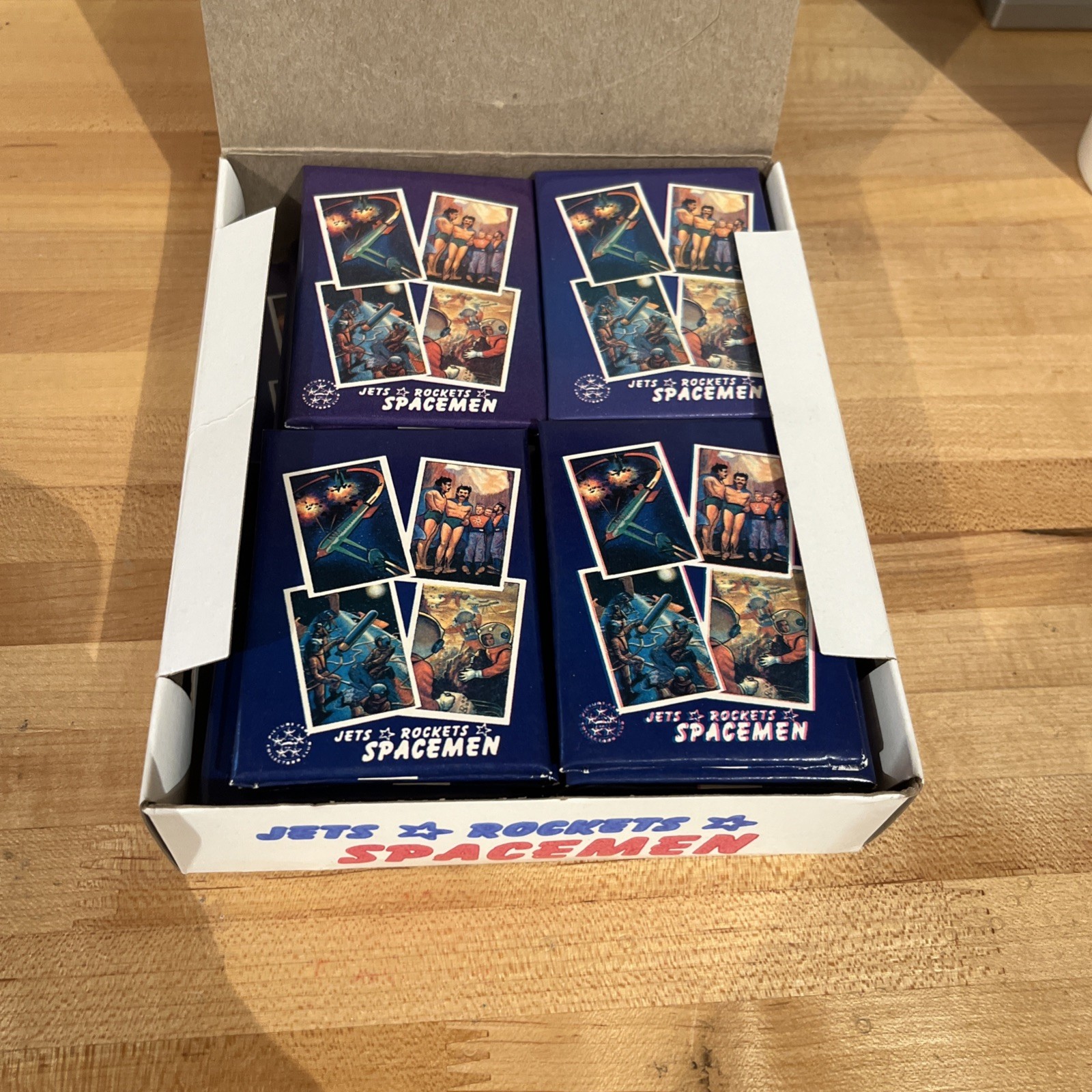 1985 Jets Rockets Spacemen Complete 36 Packs & Box Packs Are Mint To Near Mint 1985 Jets Rockets Spacemen Complete 36 Packs & Box Packs Are Mint To Near Mint