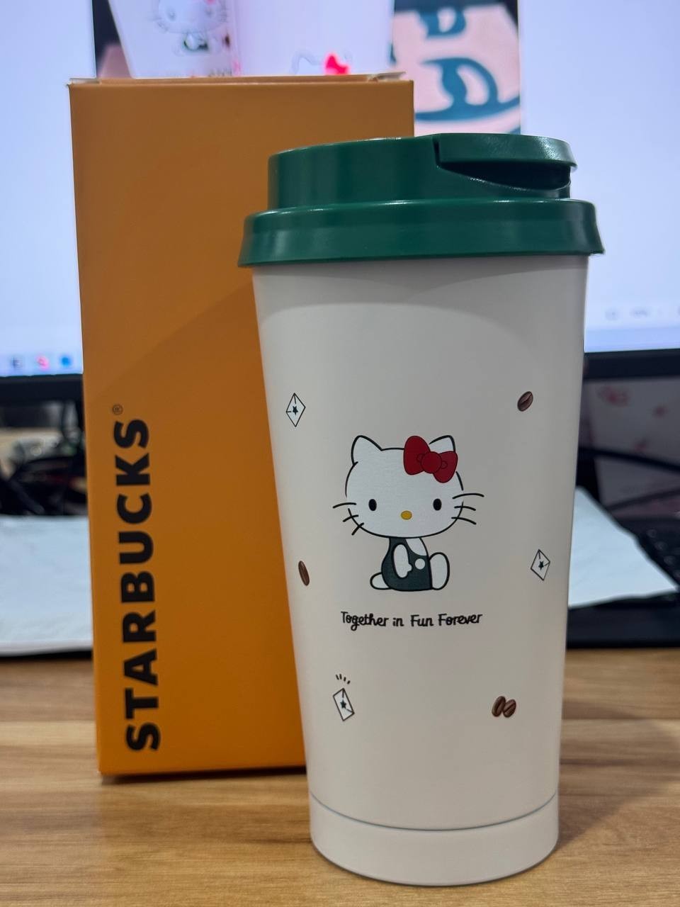 Starbucks HelloKltti Limited Edition 16oz Reusable Tumbler Cup New in Box 2026