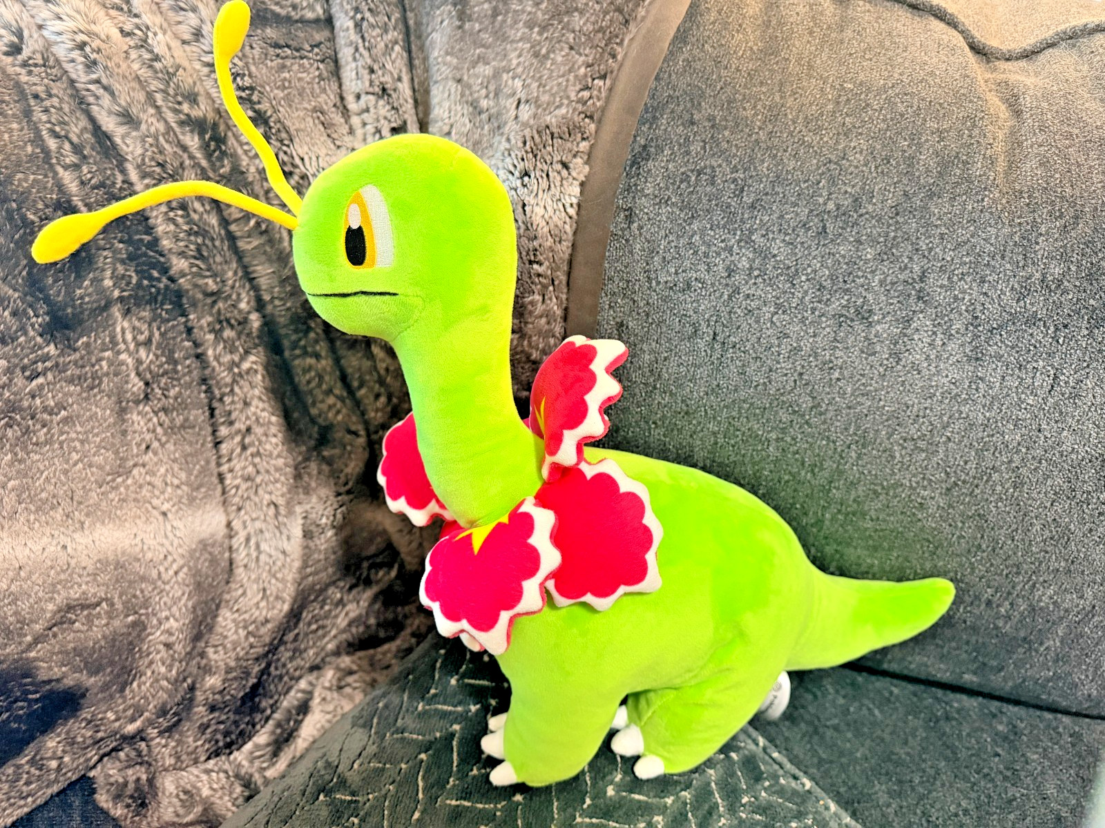 Pokemon Center Original Meganium Poke Doll Plush 19 In. 2019 Large Toy