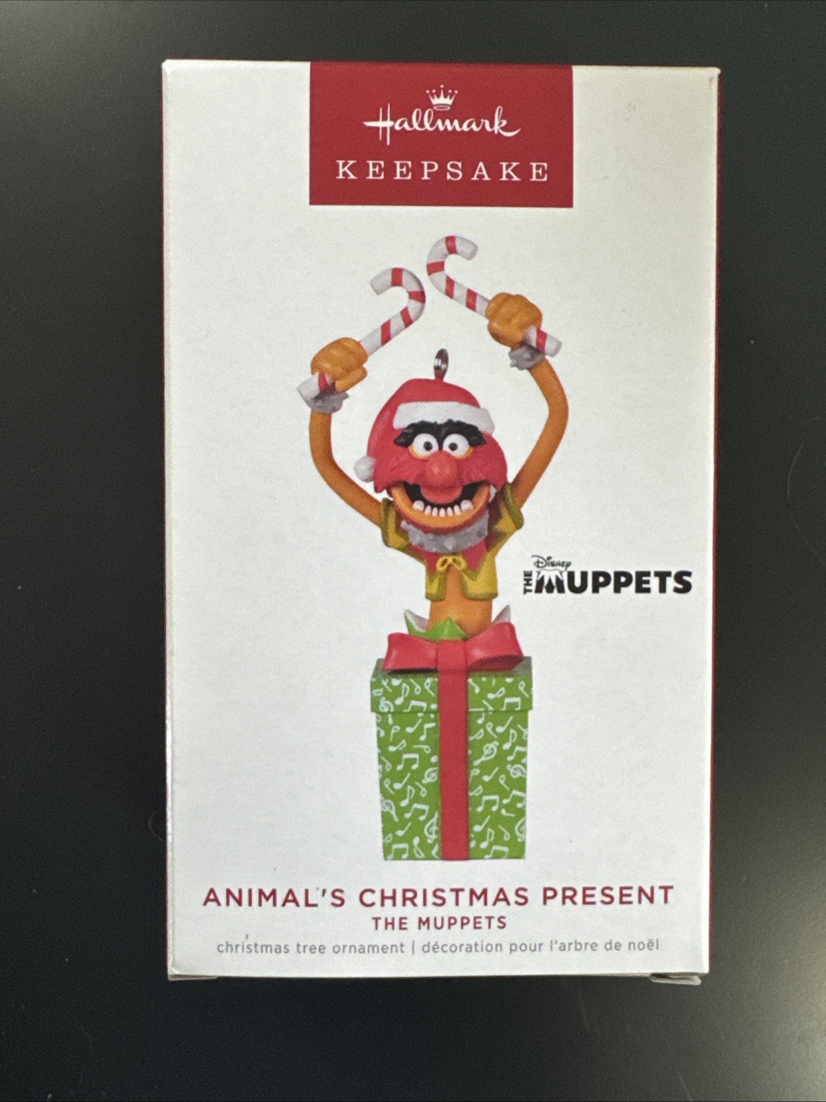 HALLMARK 2022 ANIMAL’S CHRISTMAS PRESENT THE MUPPETS DISNEY ORNAMENT HALLMARK 2022 ANIMAL’S CHRISTMAS PRESENT THE MUPPETS DISNEY ORNAMENT
