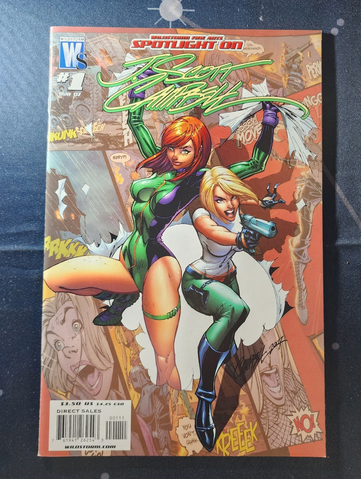Wildstorm Fine Arts: Spotlight On J. Scott Campbell #1 DC Comics 2007 NM