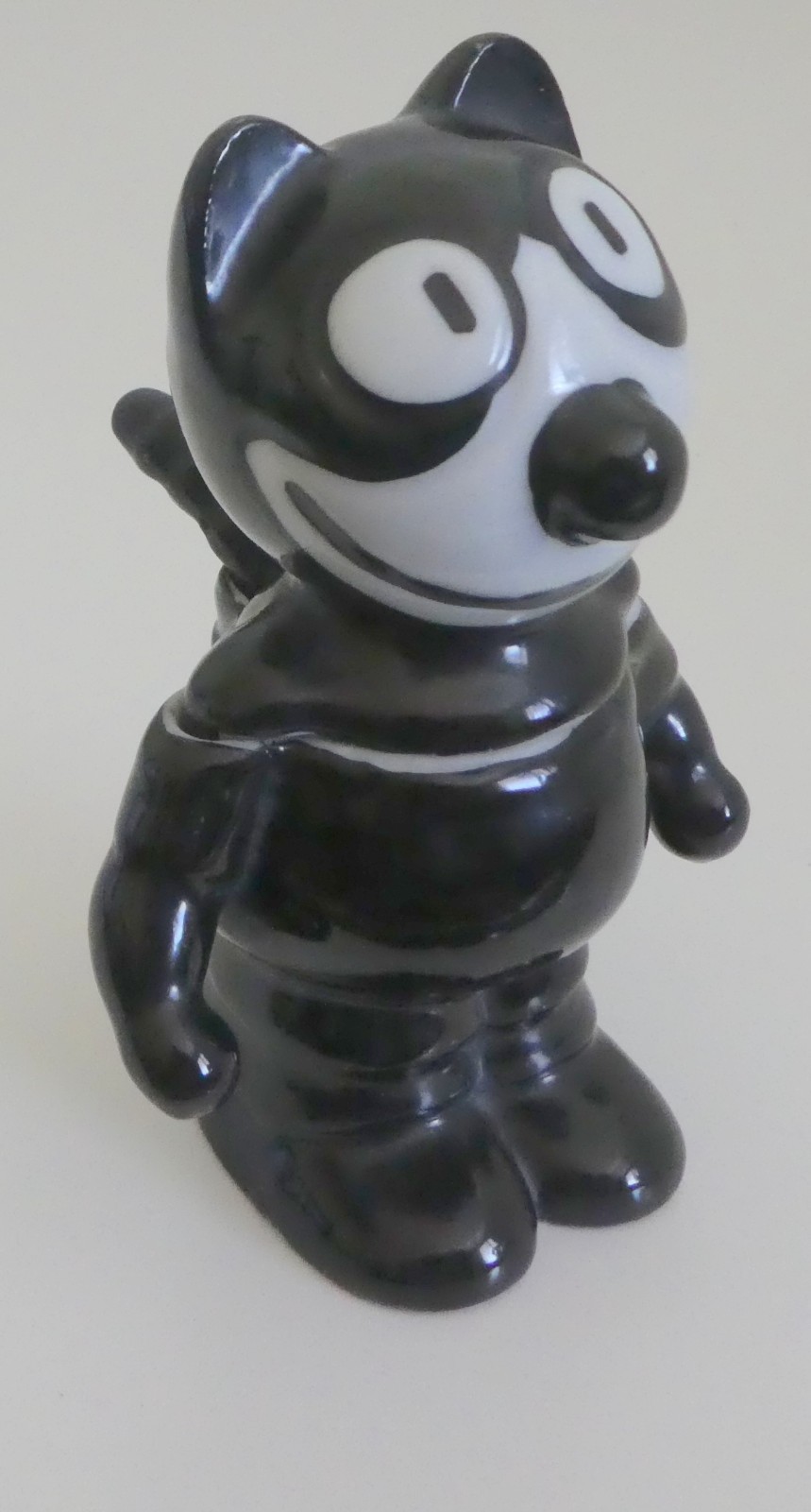 FELIX THE CAT CONDIMENT Jar RARE Ceramic 3 Piece JAPAN Excellent Vintage 1930s