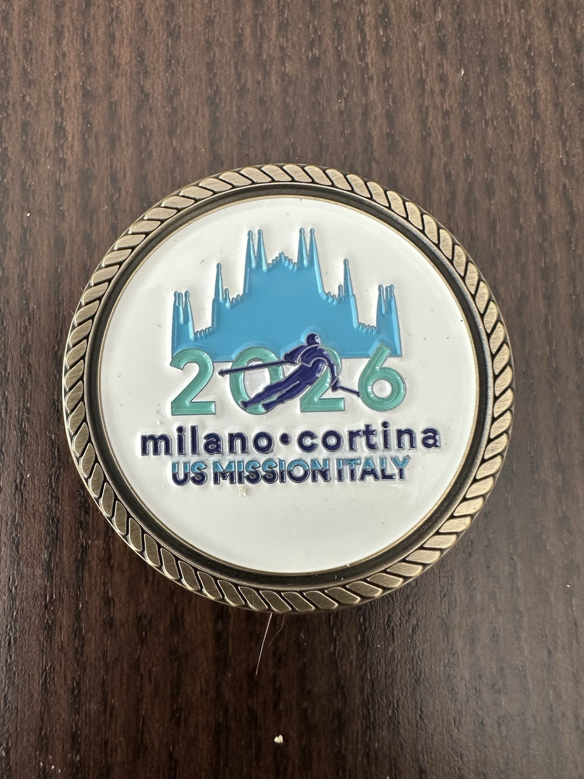 DSS 2026 Winter Olympics - Milan, Italy Challenge Coin