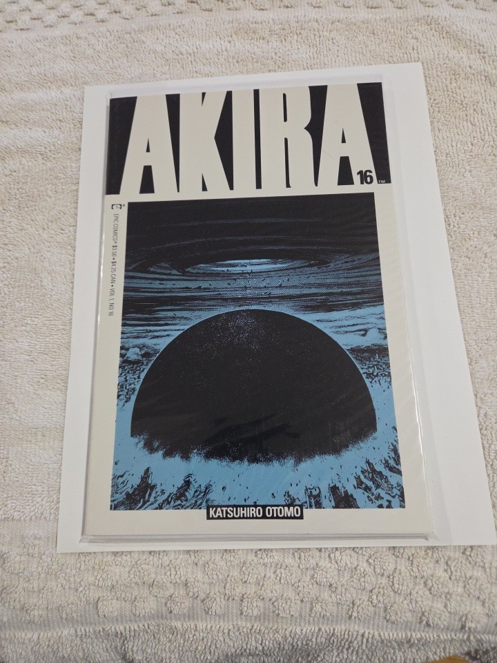Akira Vol 1  #16 Katsuhiro Otomo Epic Marvel 1st Print 1989 F+