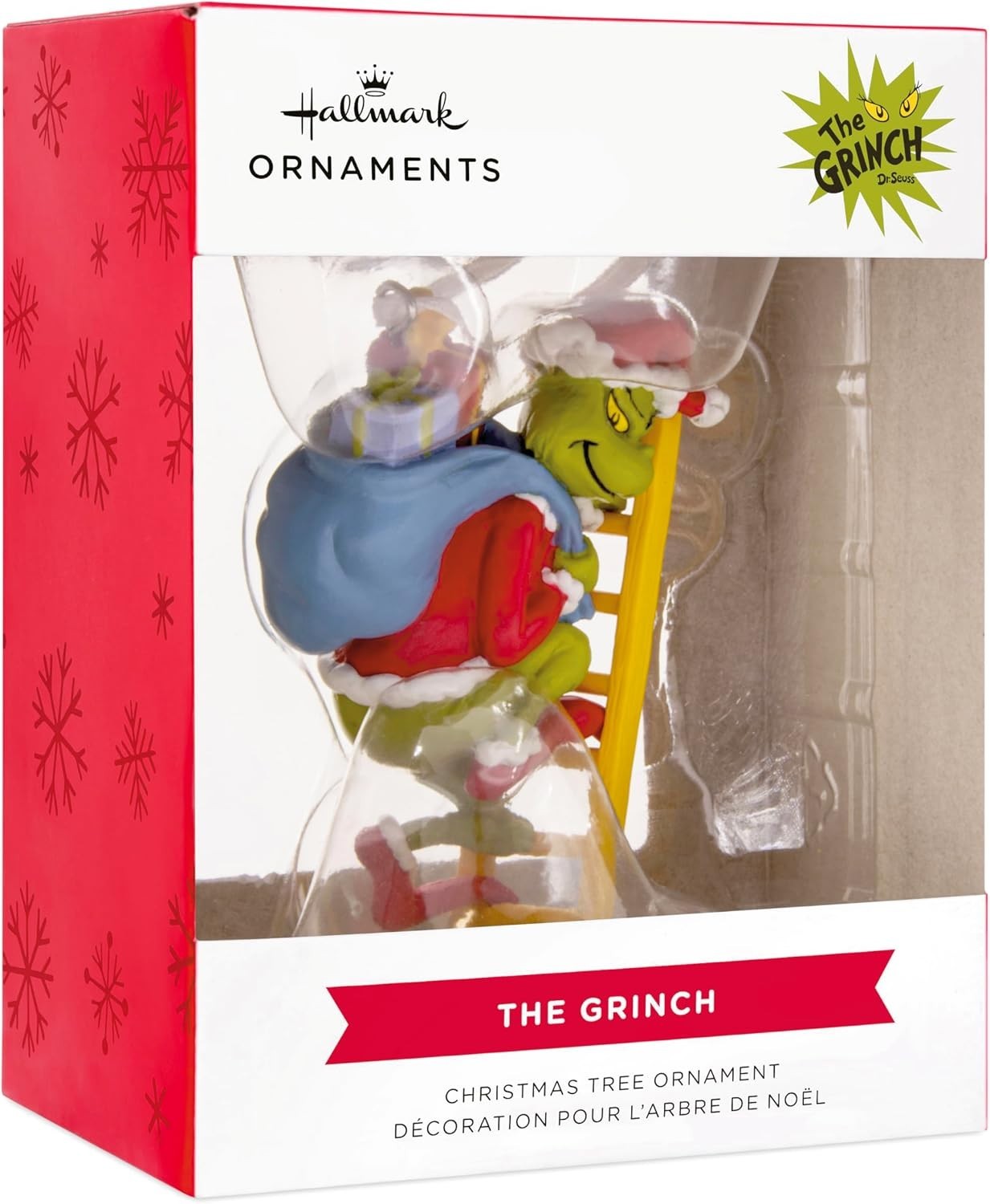 Hallmark Dr. Seuss's How the Grinch Stole Christmas Ornament (Grinch on Ladder)