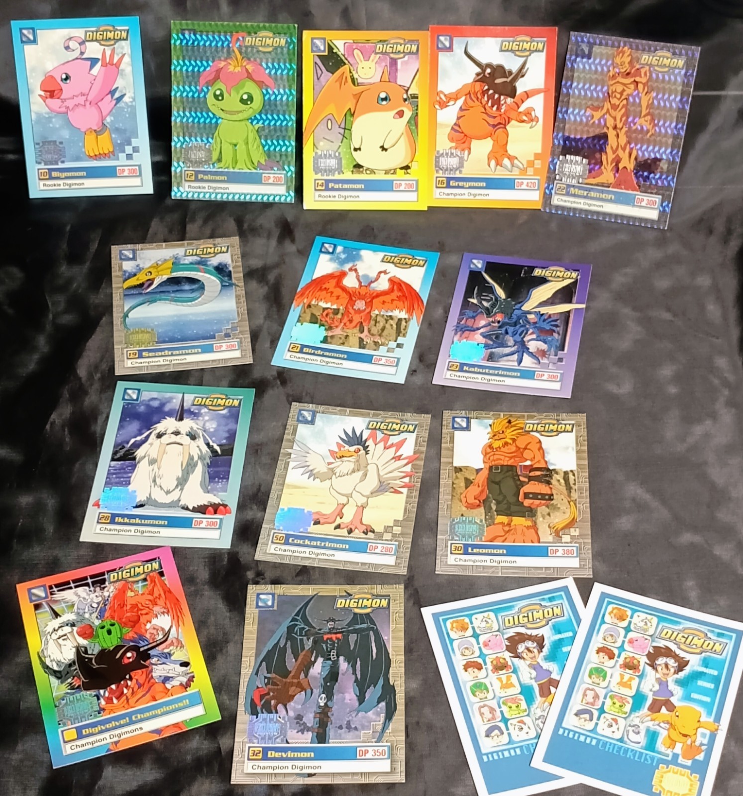 Vtg Digimon Upper Deck Exclusive Preview Holo Silver Prism Card Lot 15 Greymon