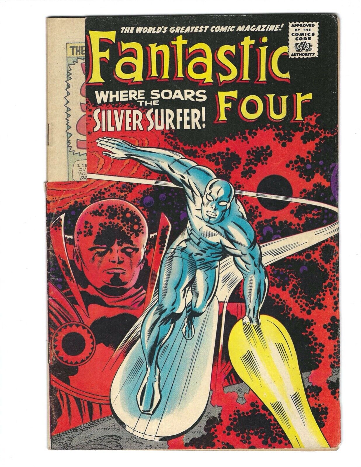 Fantastic Four #72 1968 See Scans and description Silver Surfer Story Combine