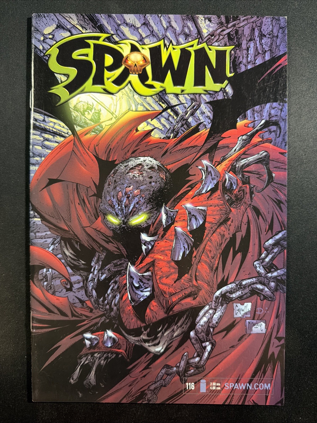 Spawn #116 2002 Image Comics 1st Print Todd Mcfarlane VF