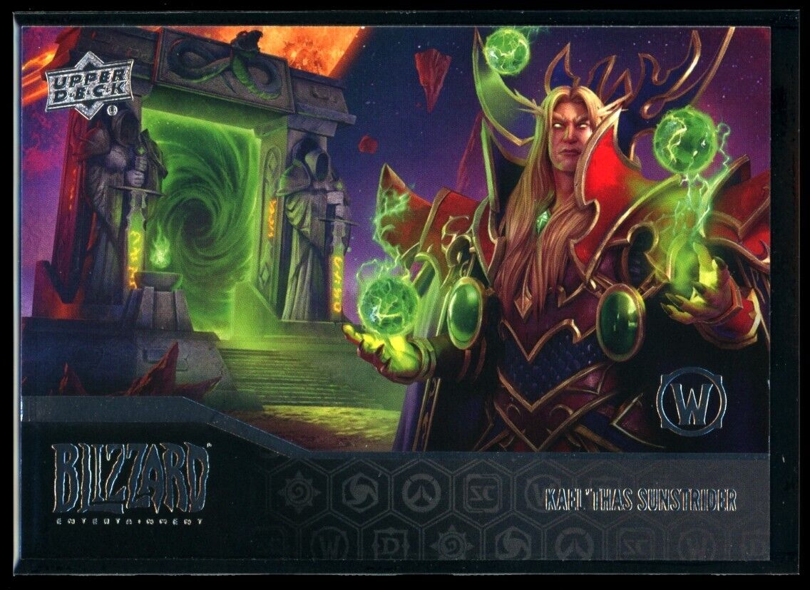 KAEL'THAS SUNSTRIDER 2023 Upper Deck Blizzard Legacy Warcraft #22 C2
