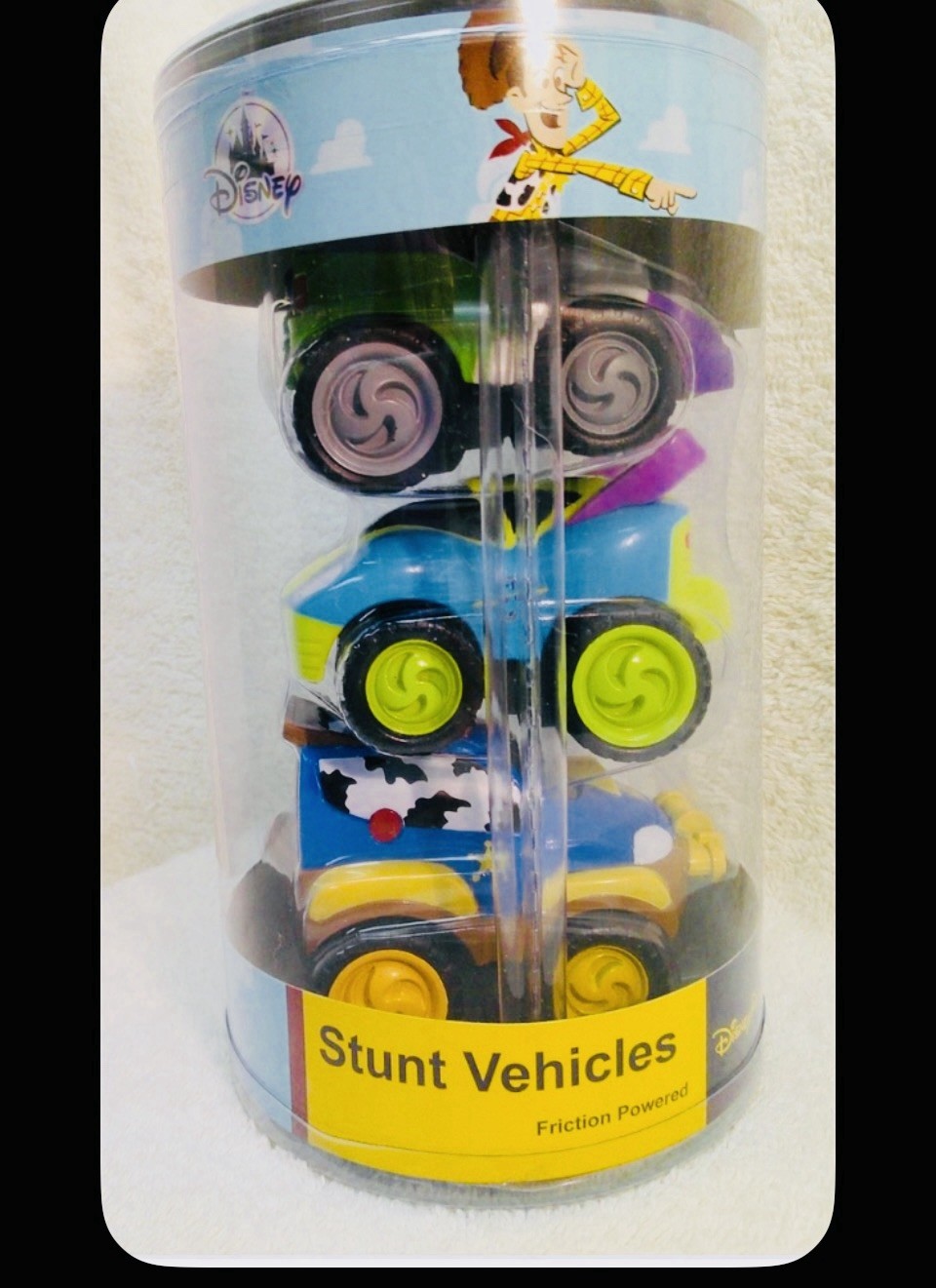 Disney Parks Toy Story Buzz Lightyear Woody LGM Stunt Vehicles Friction NEW