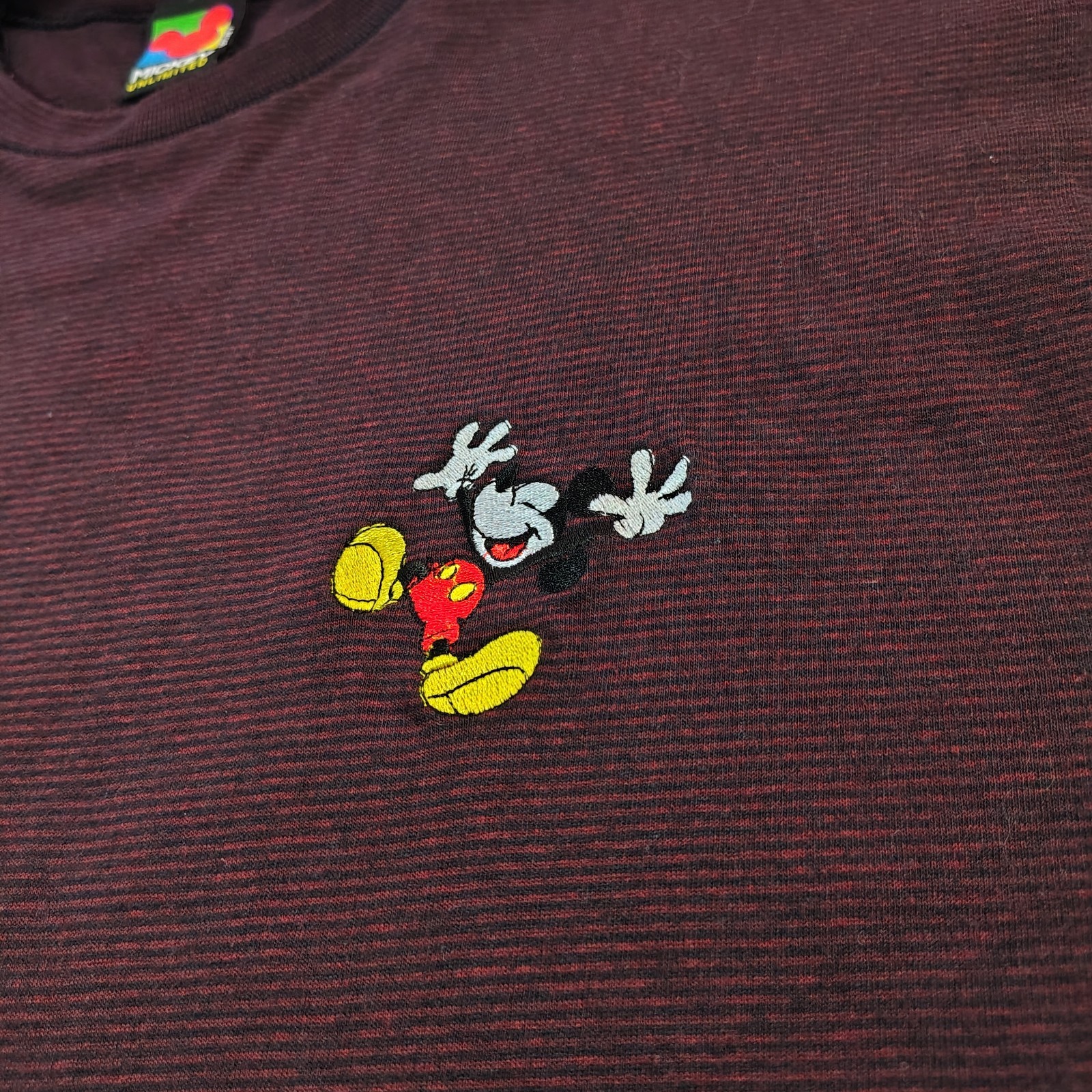 Vintage 90’s Single Stitch Disney Mickey Unlimited T Shirt Sz Large RARE Vintage 90’s Single Stitch Disney Mickey Unlimited T Shirt Sz Large RARE