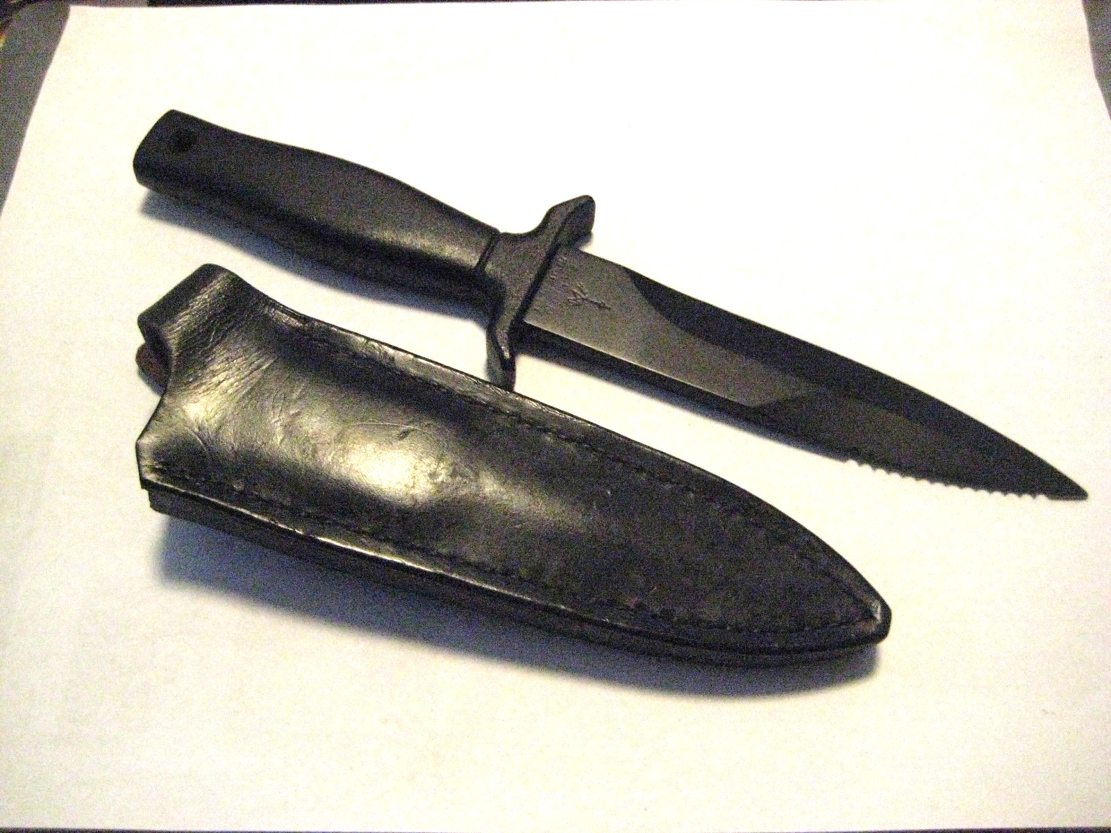 Vintage Gerber Mark 1 Boot Knife Portland, OR U.S.A with leather sheath Vintage Gerber Mark 1 Boot Knife Portland, OR U.S.A with leather sheath
