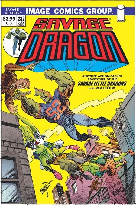 Savage Dragon #282 Cvr B Erik Larsen Var (mr) Image Comics Comic Book