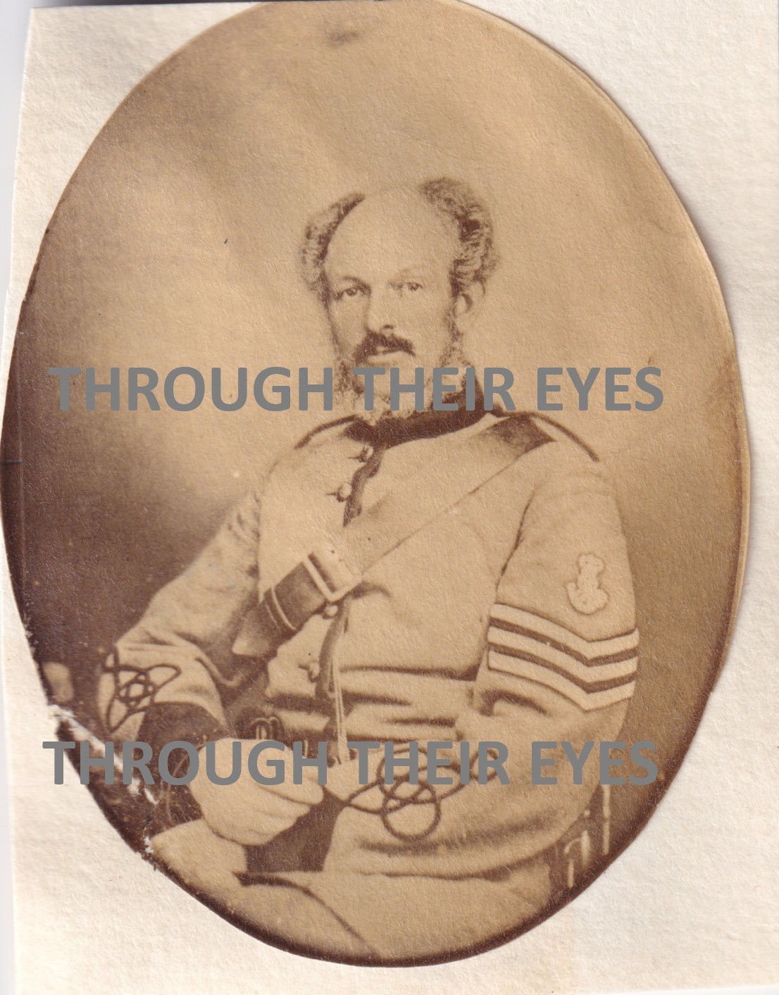 Original photo Victorian soldier circa early 1860\'s came out of Buchanan album Original photo Victorian soldier circa early 1860\'s came out of Buchanan album