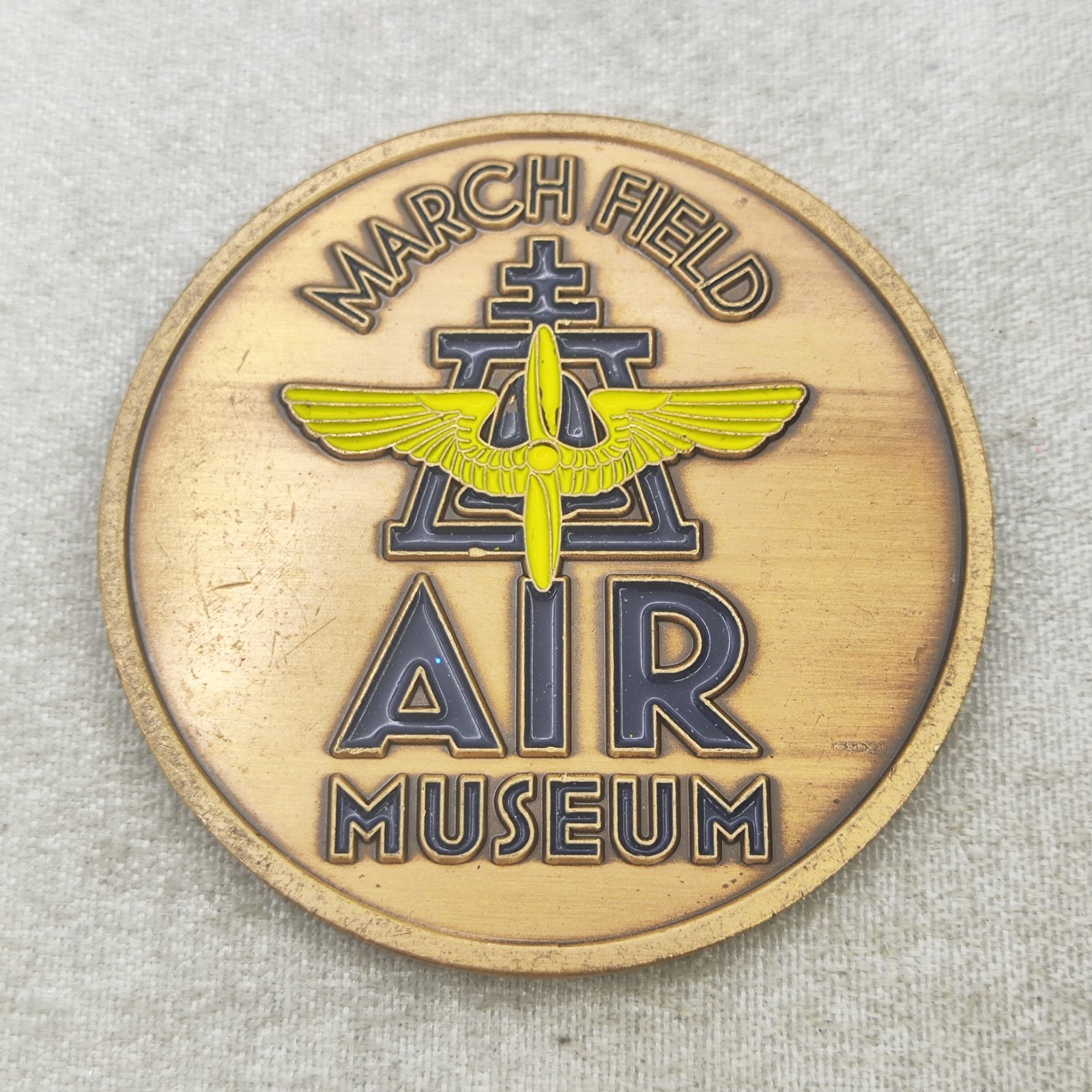 March Field Air Museum Heavy Bombers Challenge Coin