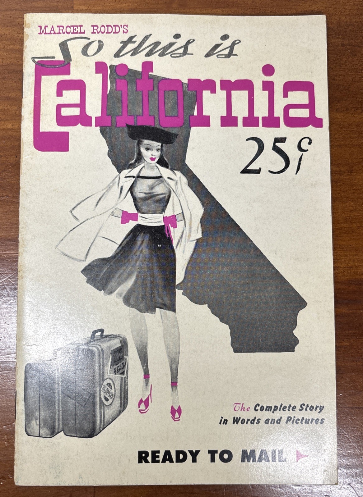 Marcel Rodd’s “So This Is California” Vintage Travel Brochure 1943