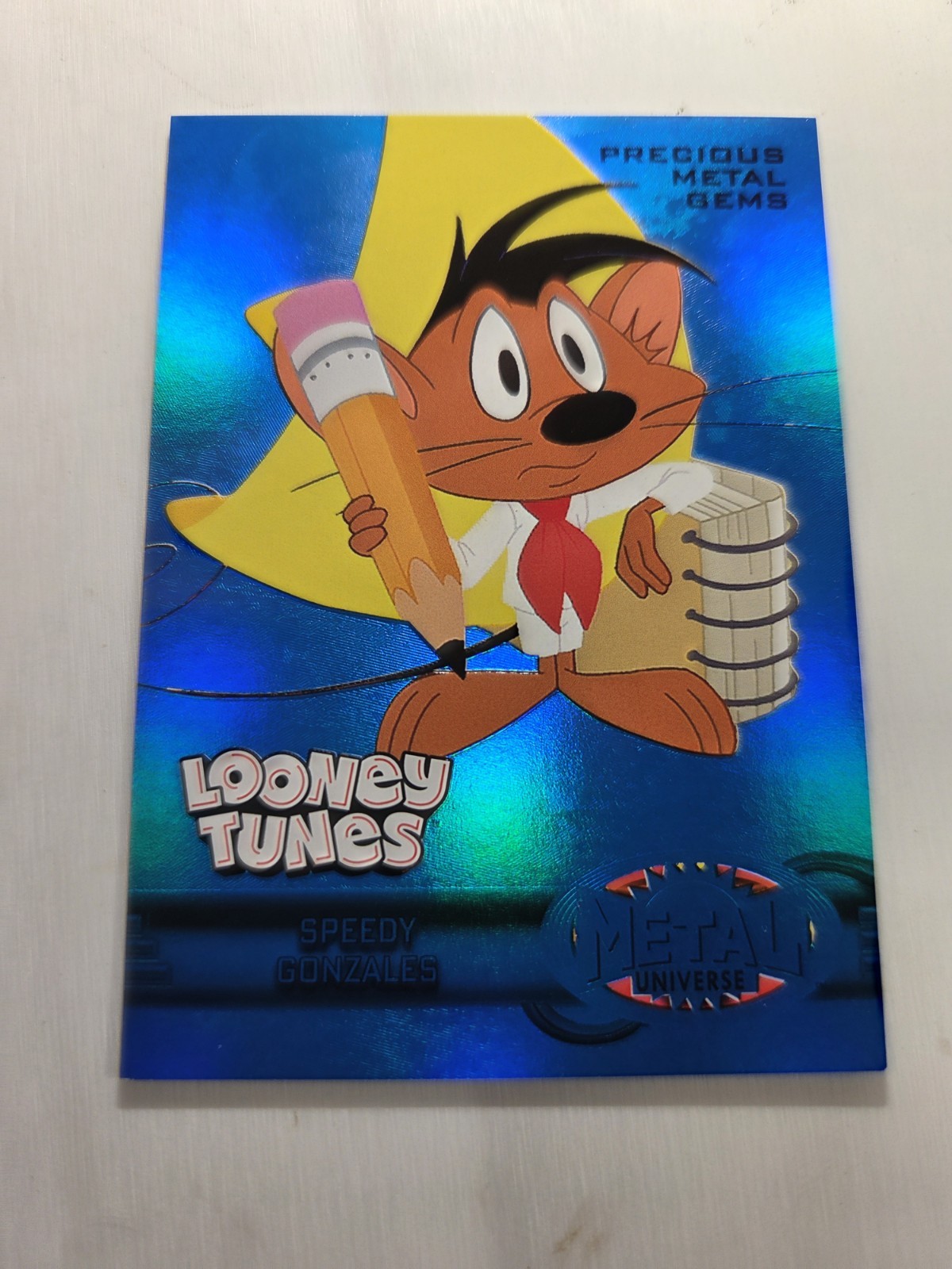 Speedy Gonzales 2024 Fleer Retro Looney Tunes #Rmu15 Precious Metal Gems # 27/50 Speedy Gonzales 2024 Fleer Retro Looney Tunes #Rmu15 Precious Metal Gems # 27/50