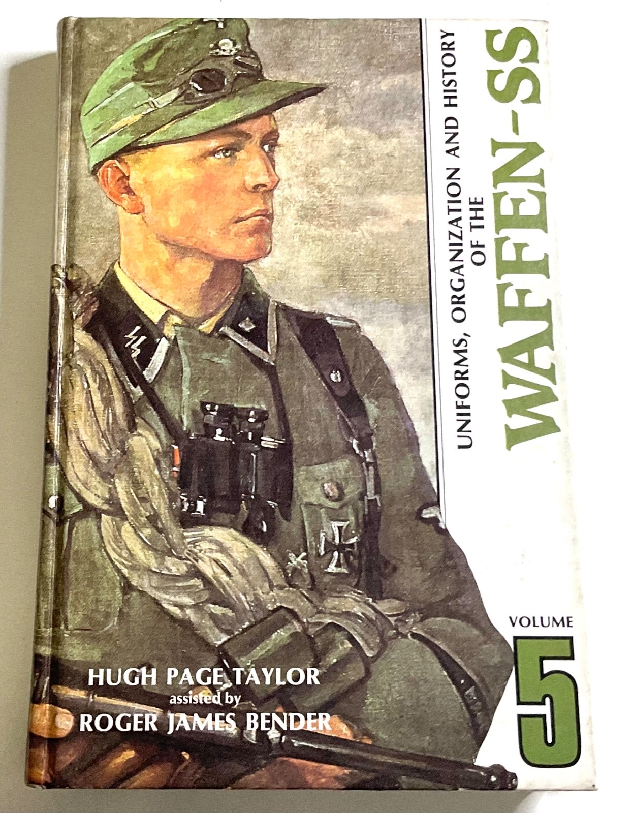 Uniforms Organization History Waffen-SS Vol 5 Hugh Page Taylor Bender 1982 HC