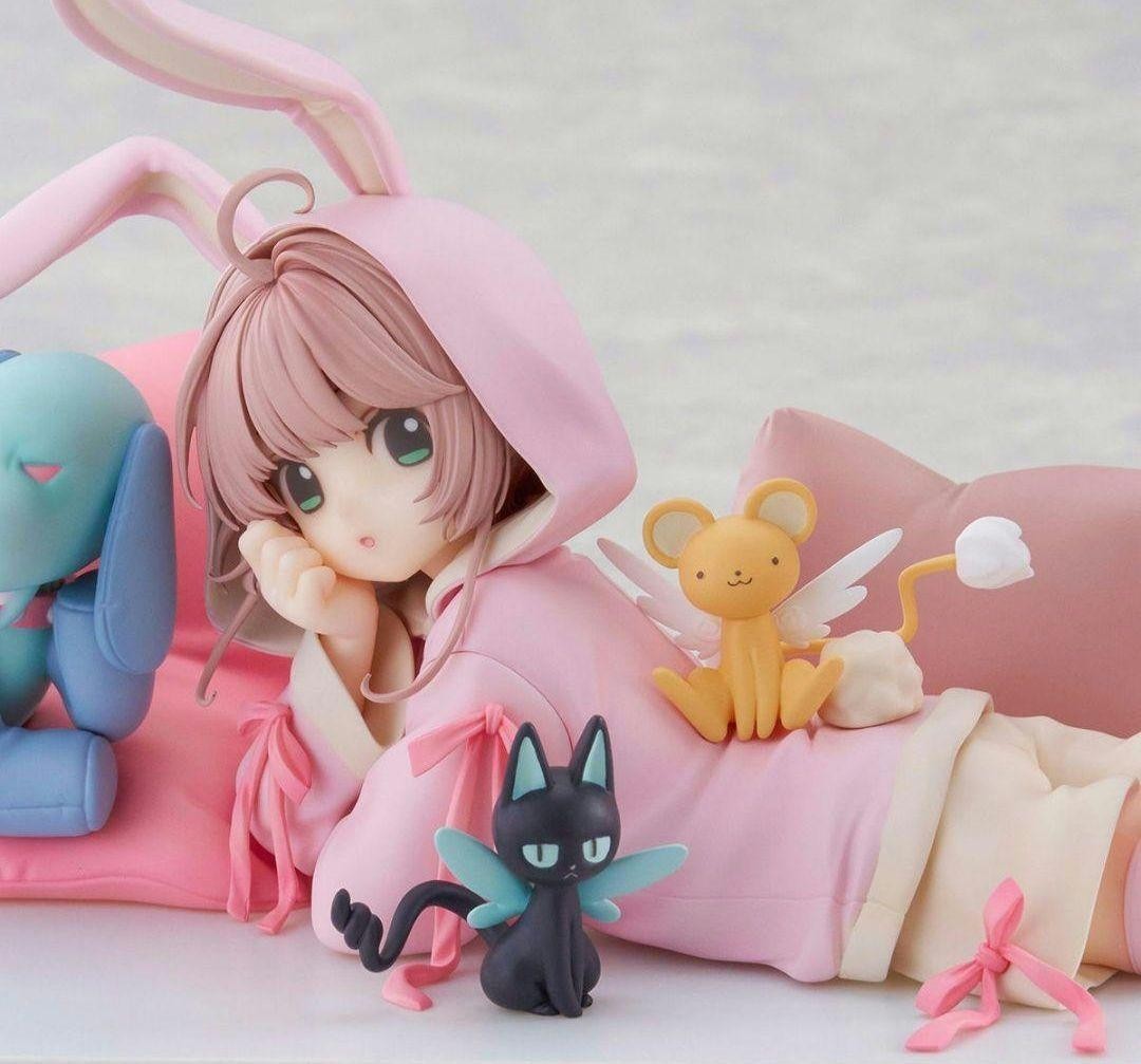 FuRyu CLAMP Exhibition Exclusive Sakura Kinomoto Scale Figure Doll Japan Limited