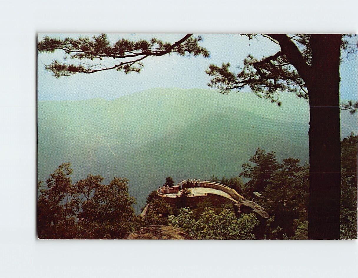 Postcard Overlook Terrace, Cumberland Gap National Historical Park