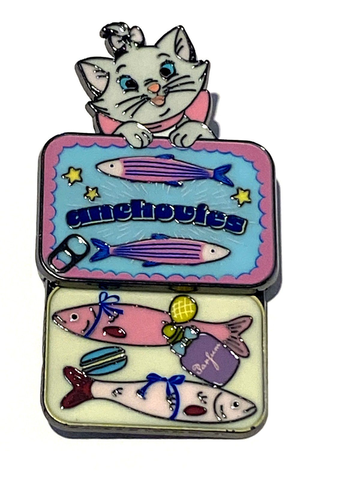 Disney The Aristocats Sardine Hot Topic Mystery pin. New/box. You Choose.