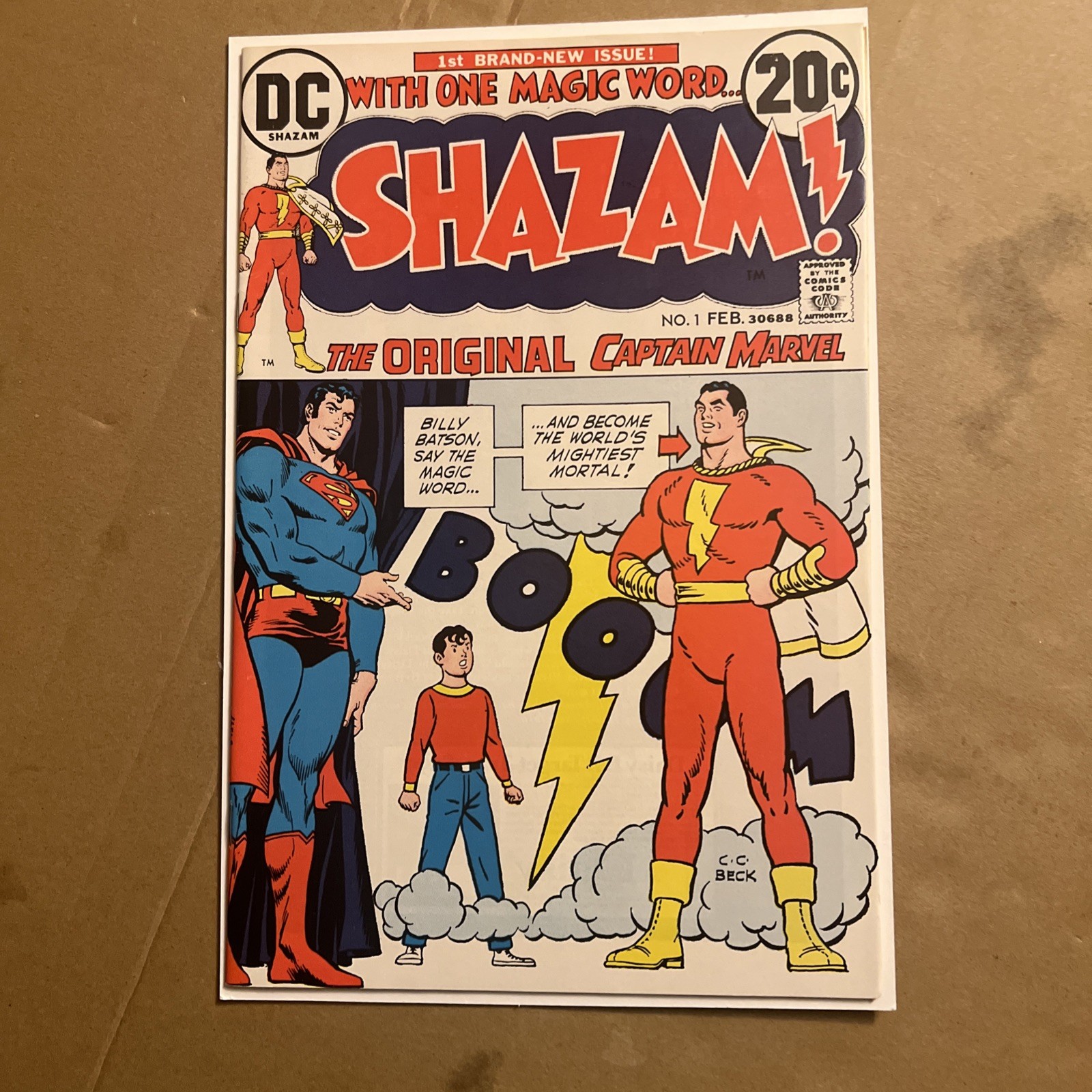 Shazam #1 (DC Comics February 1973)