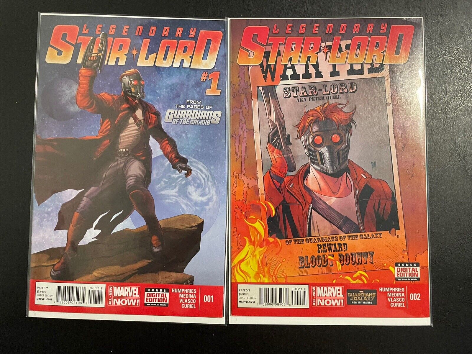 LEGENDARY STAR-LORD #1 And #2 1st print  - MARVEL 2014
