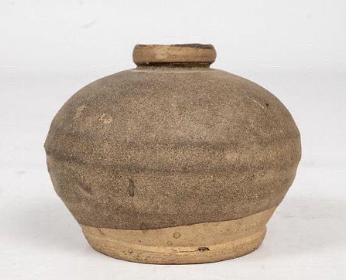 Rare Antique Excavated Earthenware Unglazed Pot (Bulan Sorsogon Philippines)