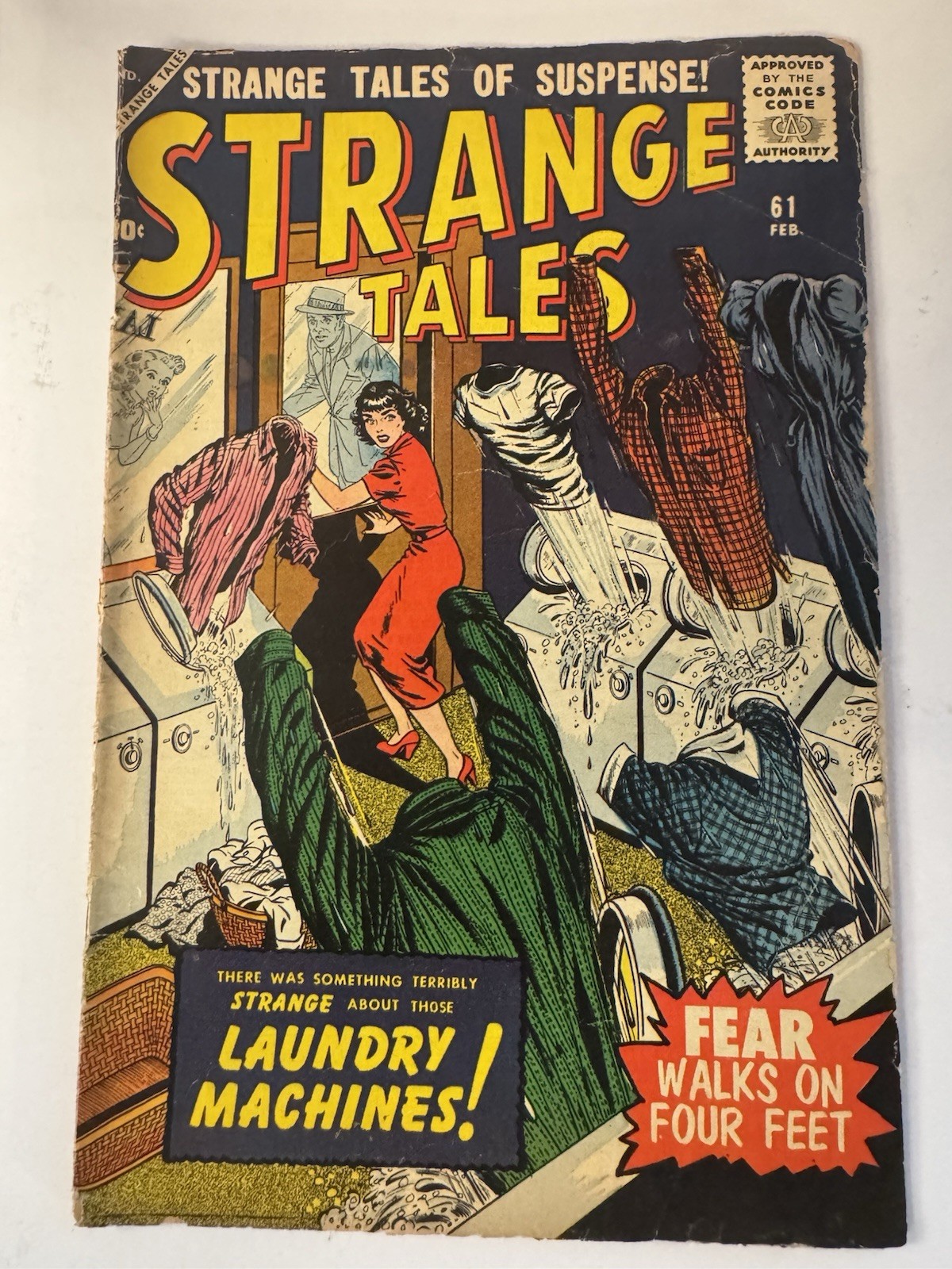 Strange Tales #61 | Feb 1958 | Bill Everett-Stan Lee | Atlas | GD-VG